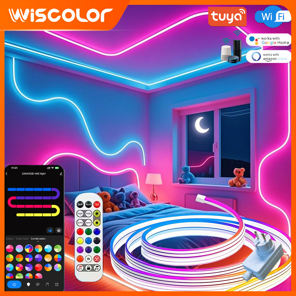 Smart Garden Rooms - WISCOLOR ไฟ LED Neon Strip แบบไร้สาย