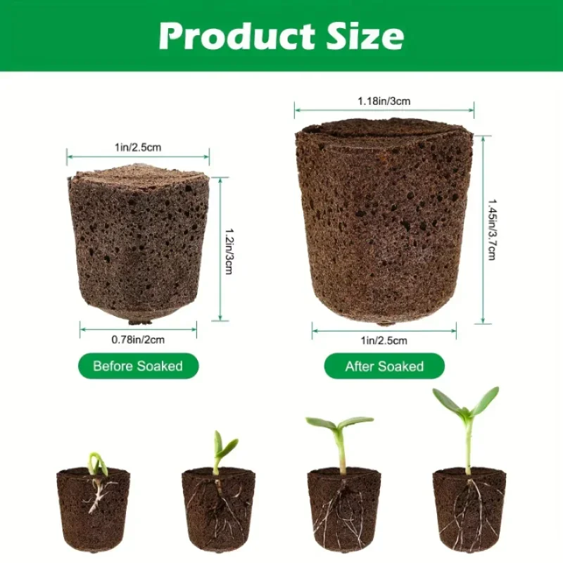 Hydroponic Grow Pod - ชุดฟองน้ำเริ่มต้นการเพาะเมล็ดสำหรับระบบปลูกพืชไร้ดินในร่ม ประกอบด้วยฟองน้ำเพิ่มการเจริญเติบโต พร้อมปลอกเมล็ดที่ใช้แทนราก