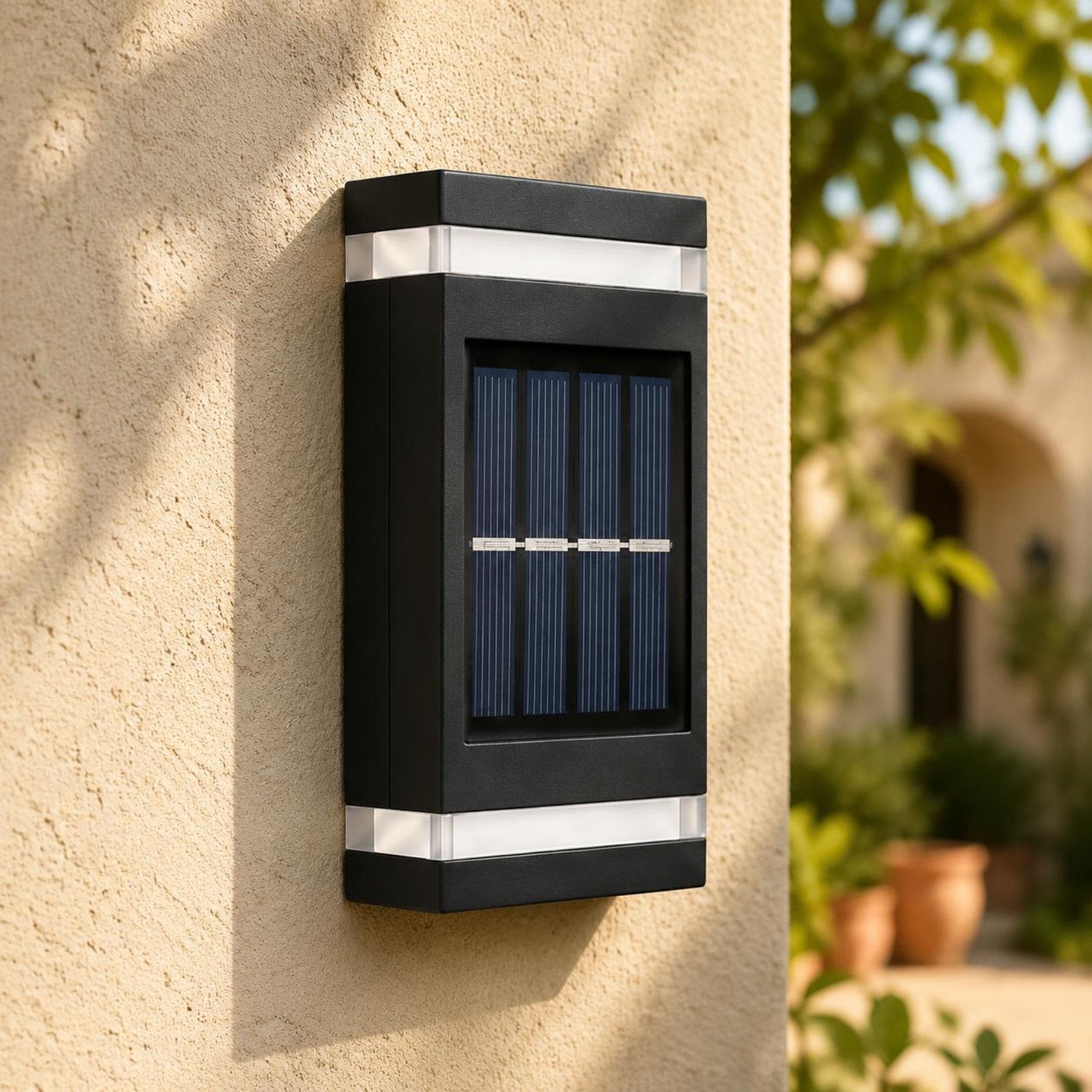 โคมไฟติดผนังพลังงานแสงอาทิตย์ก - Smart Garden Fence & Balcony Hanging Planter บทวิจารณ์และราคา