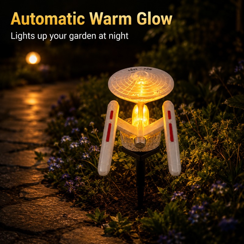 ไฟประดับสวนรูปยานอวกาศ Star Tr - Smart Zen Garden บทวิจารณ์และราคา