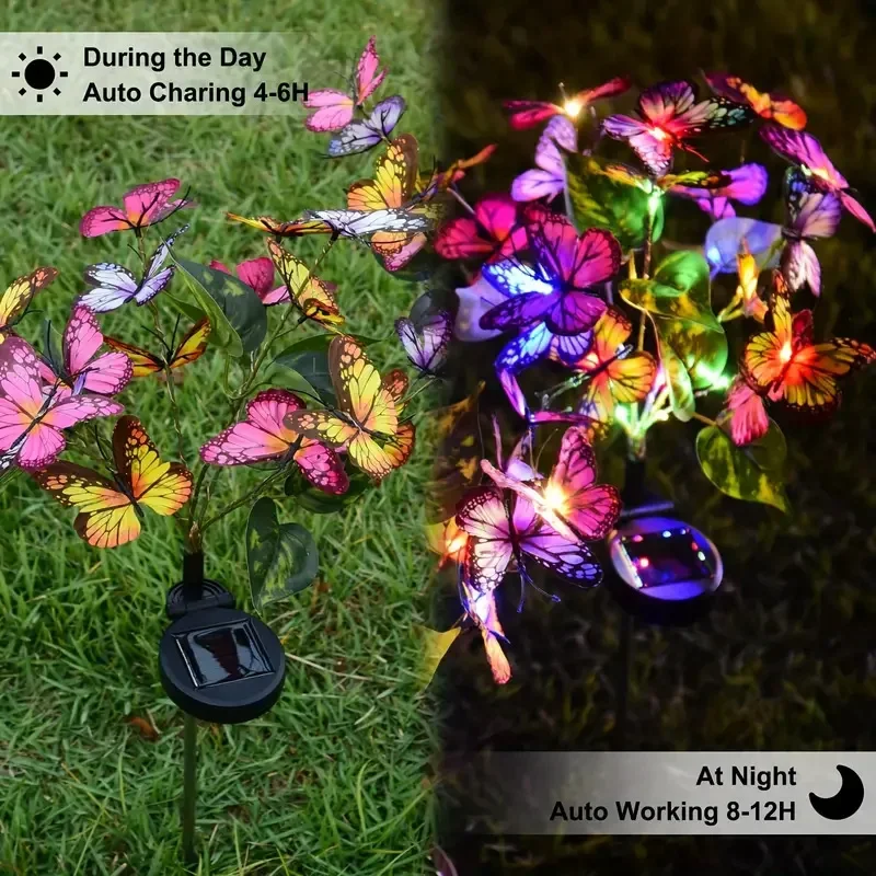 พลังงานแสงอาทิตย์ LED สวนผีเสื - Smart Zen Garden บทวิจารณ์และราคา