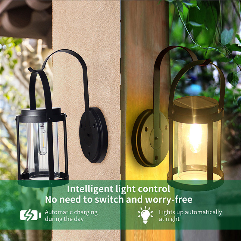 โคมไฟพลังงานแสงอาทิตย์กันน้ําพ - Smart Garden Fence & Balcony Hanging Planter บทวิจารณ์และราคา