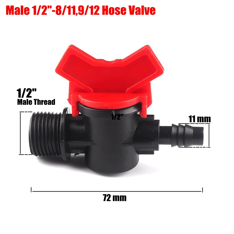 3pcs MINI Ball Valve 1/2 