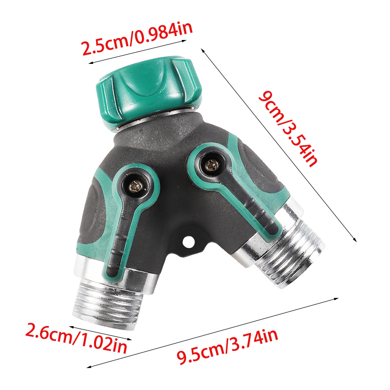 ตัวเปลี่ยนทิศทางรูปตัว Y พร้อม - Smart Garden Hose Timer บทวิจารณ์และราคา