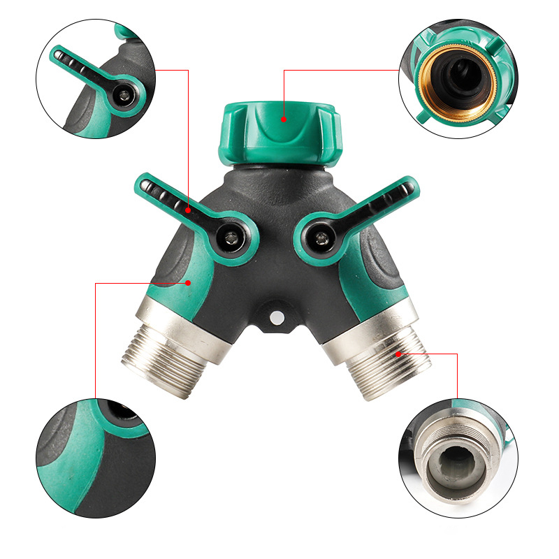 ตัวเปลี่ยนทิศทางรูปตัว Y พร้อม - Smart Garden Hose Timer บทวิจารณ์และราคา