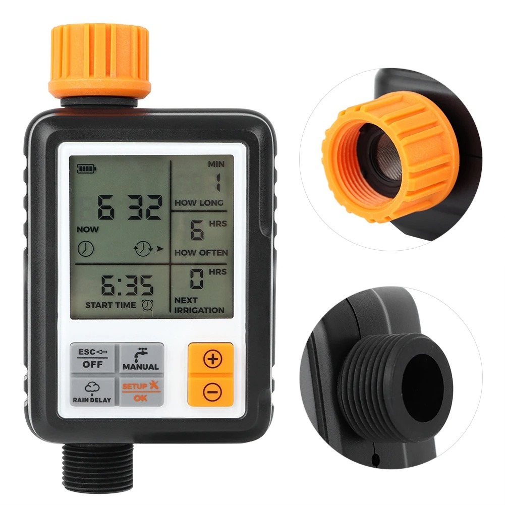 ตัวตั้งเวลาให้น้ำสวนอิเล็กทรอน - Smart Garden Water Timer บทวิจารณ์และราคา