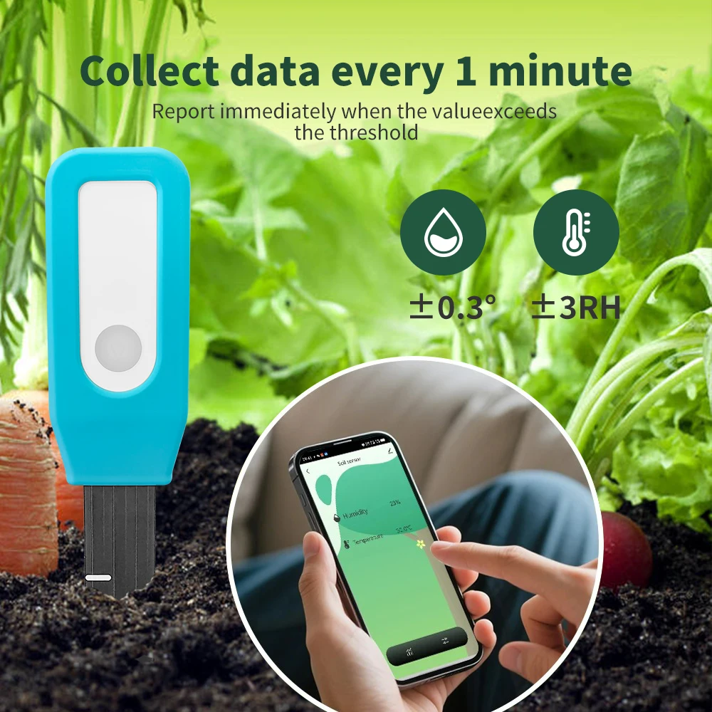 เซ็นเซอร์ทดสอบดินอัจฉริยะ BT T - Smart Garden Domes บทวิจารณ์และราคา