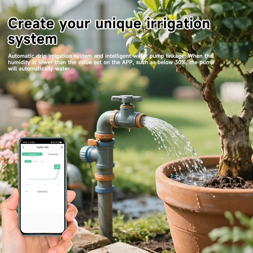 เซ็นเซอร์ทดสอบดินอัจฉริยะ BT T - Smart Garden Domes บทวิจารณ์และราคา