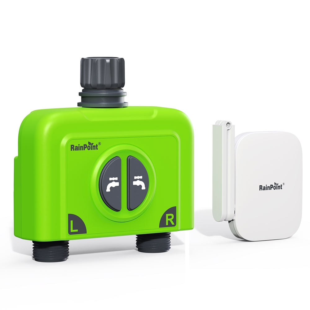 RainPoint 2-ZONE ตัวตั้งเวลาคว - Smart Garden Hose Timer บทวิจารณ์และราคา