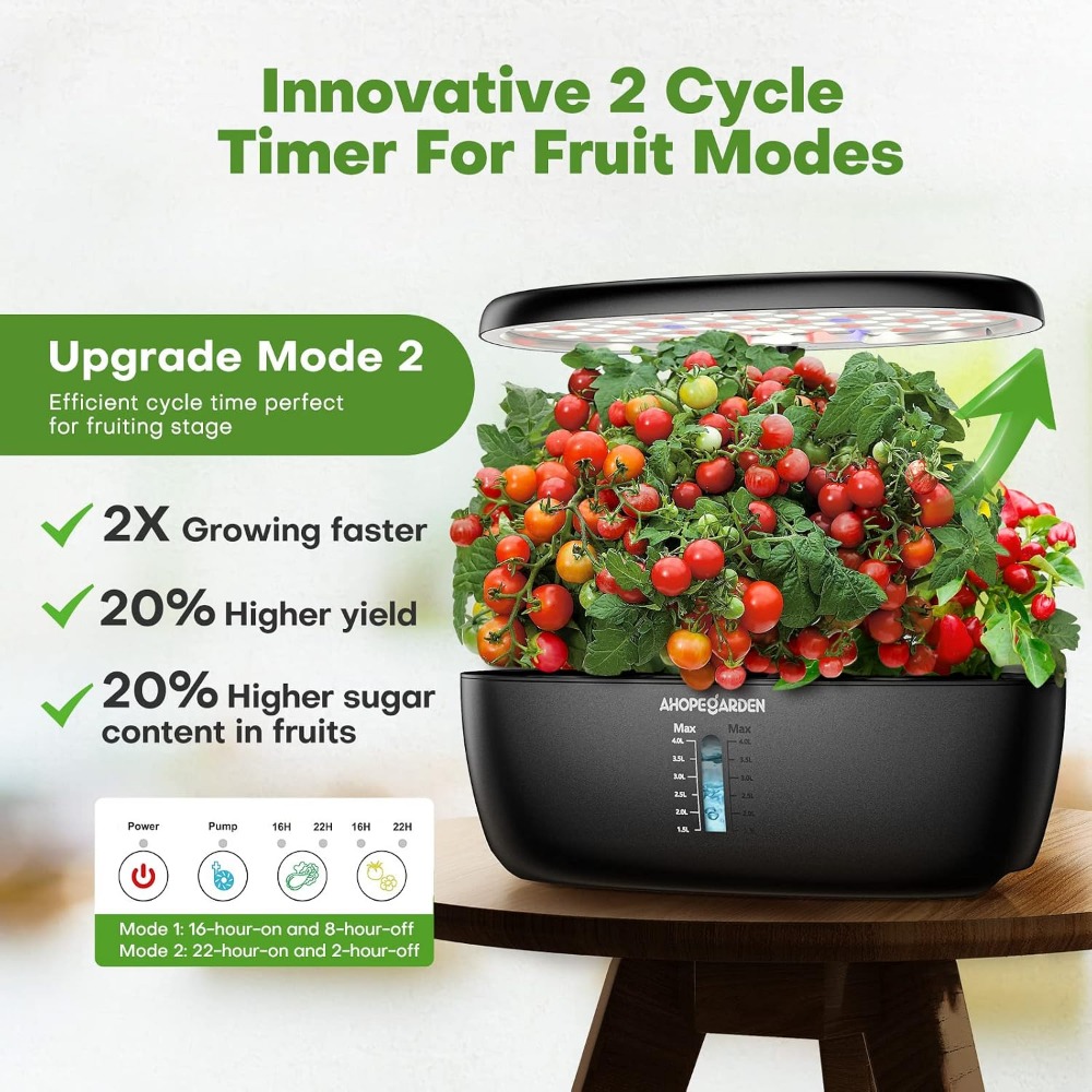 สวนไฮโดรโปนิกส์ 12 ช่อง พร้อมไ - Hydroponic Grow Pod บทวิจารณ์และราคา