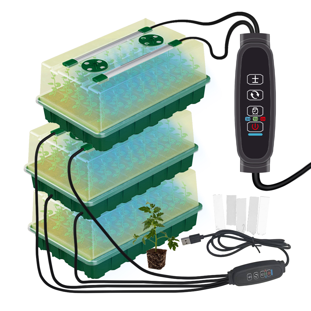 ใหม่ Seed Starter ถาดโดมสูงการ - Smart Garden Domes บทวิจารณ์และราคา
