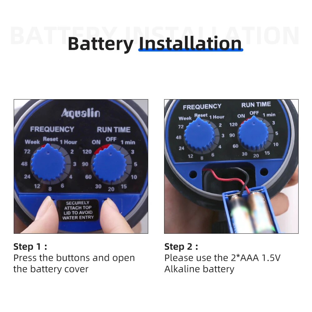 วาล์วไฟฟ้ารดน้ำต้นไม้อัตโนมัติ - Smart Garden Hose Timer บทวิจารณ์และราคา