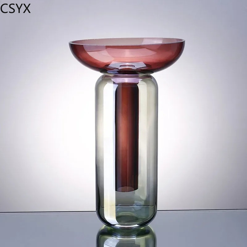 Gradient สีแจกันแก้วที่ถอดออกไ - Hydroponic Grow Pod บทวิจารณ์และราคา