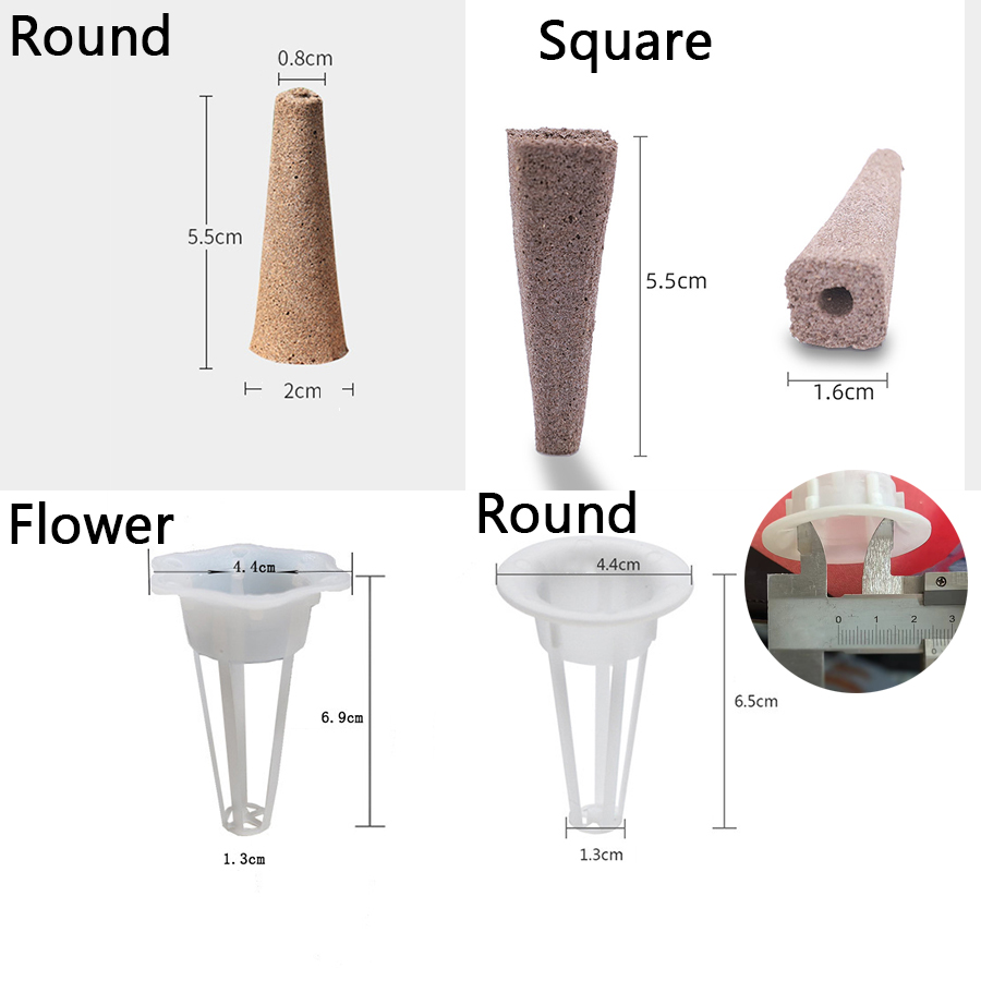 50/100pcs Plant Grow ตะกร้าสํา - Aerogarden Seed Pod บทวิจารณ์และราคา