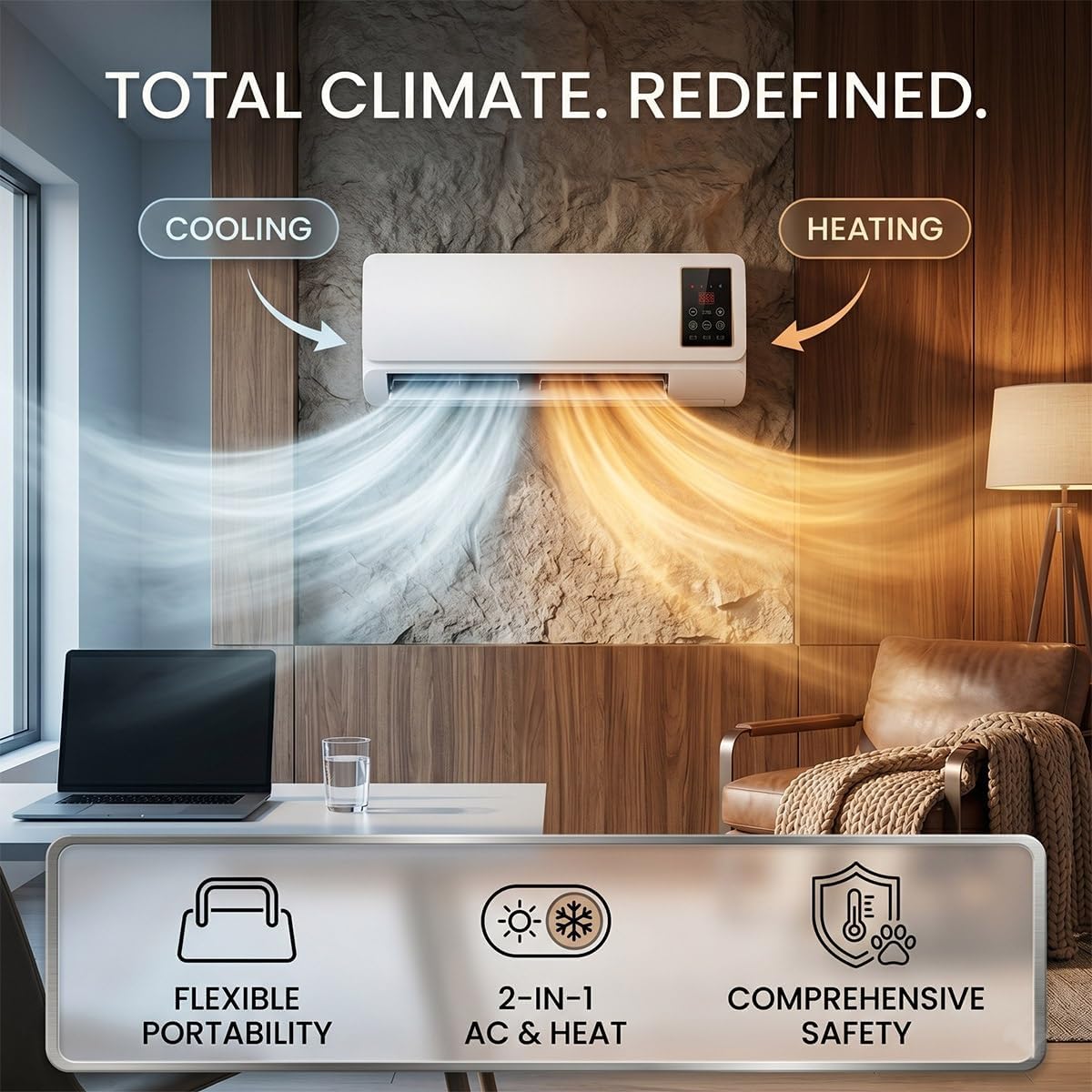 เครื่องปรับอากาศติดผนังพร้อมพั - Smart Garden Rooms บทวิจารณ์และราคา