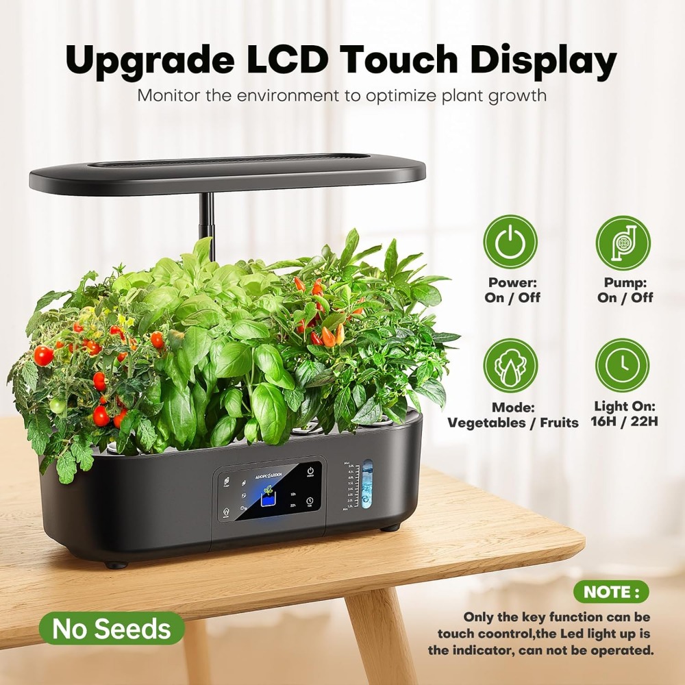 สวนไฮโดรโปนิกส์ในร่ม 12 ช่อง พ - Hydroponic Grow Pod บทวิจารณ์และราคา