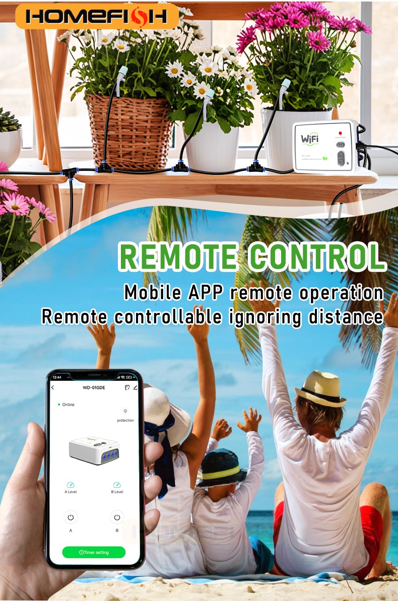 เครื่องให้น้ำอัตโนมัติแบบสองปั - Smart Garden Domes บทวิจารณ์และราคา